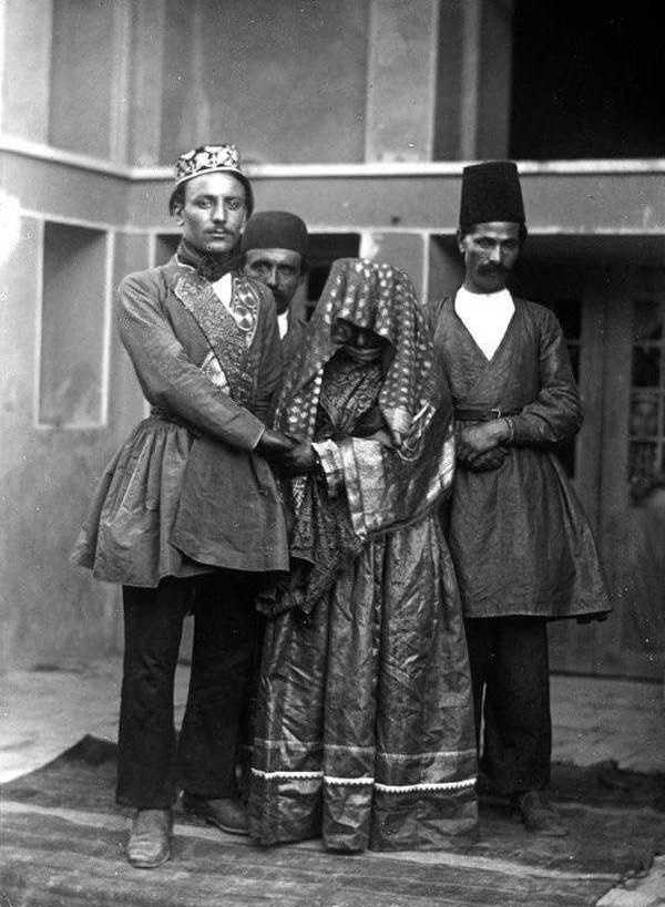 آداب ازدواج ایرانیان در دوره قاجار